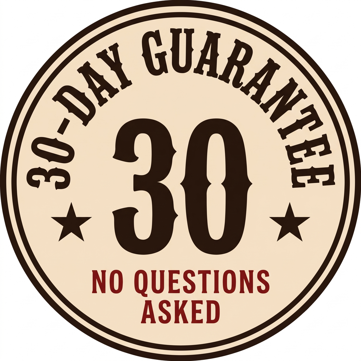 30-Day Warranty